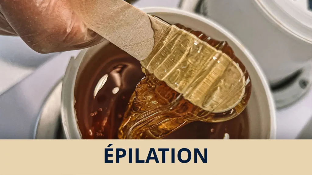 Épilation à la cire chaude institut Eau de Rê Sainte-Marie La Réunion 974
